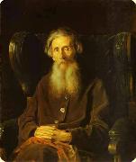 Vasily Perov The Portrait of Vladimir Dal France oil painting artist